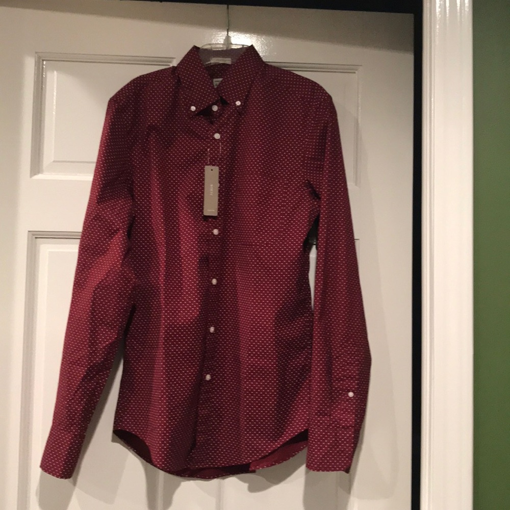 J Crew StretchSecret Wash Shirt NWT